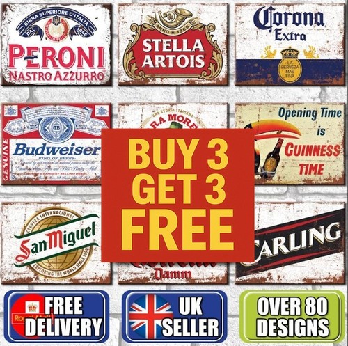 Man cave metal signs shed - signs,