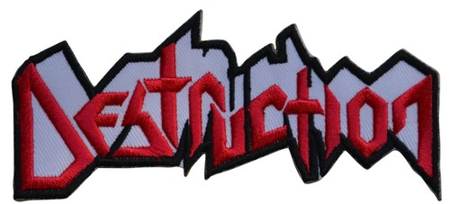 Destruction logo cut - destruction, cut-out