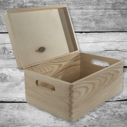 Scatola portaoggetti legno - scatola,