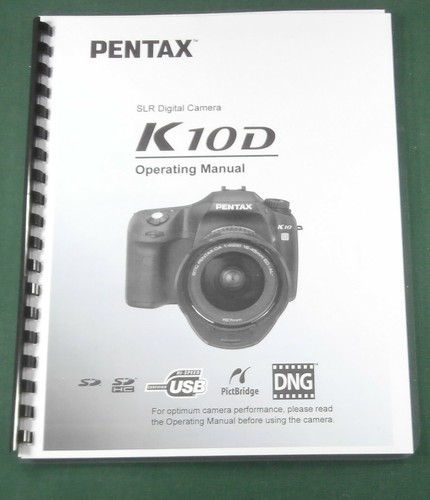 Pentax 10d manuale - pentax,