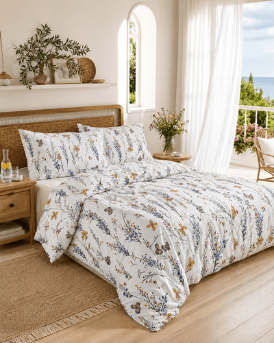 Biancheria letto seersucker - letto,