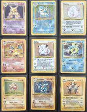 Pokemon set base - pokemon,