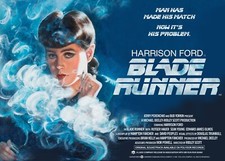 BLADE RUNNER 1982 quad poster