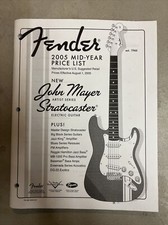 fender 2005 metà anno listino
