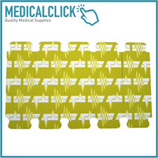 100 Elettrodi per ECG a riposo a Francobollo Pregellati Monouso 23 x 34 mm  BIA