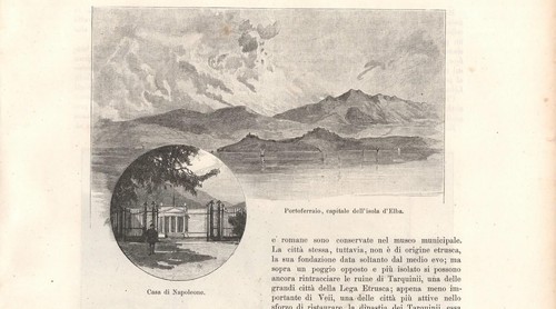 Stampa antica elba - stampa,