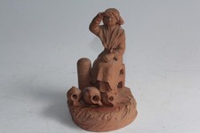 Scultura in terracotta Vecchia