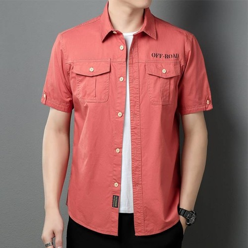 Camicia uomo estiva cotone