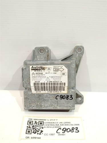 Centralina airbag per citroen - centralina,