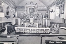 Cartolina - Collegio Barolo ( Cuneo ) - Cappella - 1967