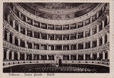 #FABRIANO: TEATRO GENTILE-  PALCHI