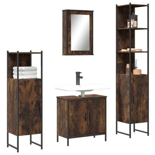 Vidaxl set mobili bagno - mobili, da