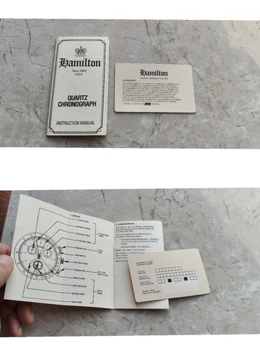 Hamilton quartz chronograph - hamilton,