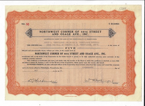 Pennsylvania 1938 nuovo con - 1938,