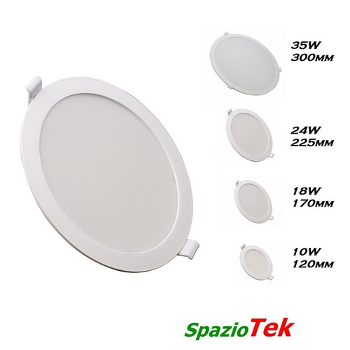 Faretto incasso led - incasso, 18w