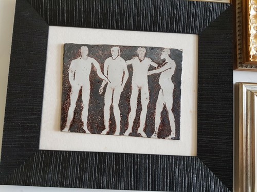 Mattonella quadro ceramica - quadro, in