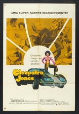 CLEOPATRA JONES Tamara Dobson EXPLOITATION, MANIFESTO ORIGINALE ARGENTINO 1973
