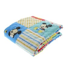 Trapuntino Culla Caleffi Topolino Mickey Patch Copriletto trapuntato lettino