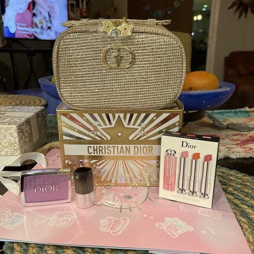 Dior gold makeup bag - dior, 2025