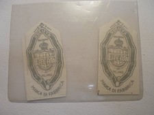 Coppia decalcomania originale moto Frera bicicletta epoca Milano Tradate coppale