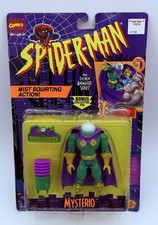 Toybiz Mysterio Mist Squirting Action Figure Spider-Man La Serie Animata NUOVO