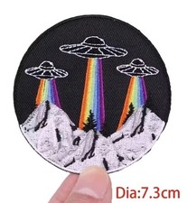 Patch UFO arcobaleno |