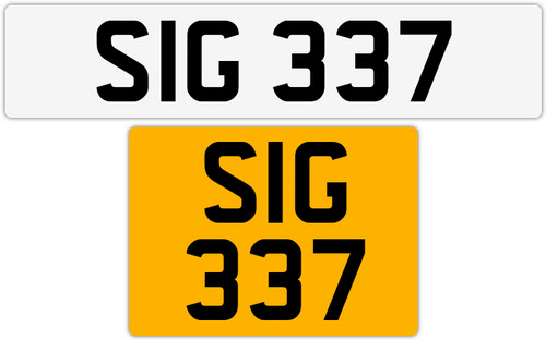 Sig 337 3x3 dataless targa - sig,