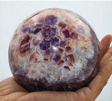 Sfera di cristallo ametista