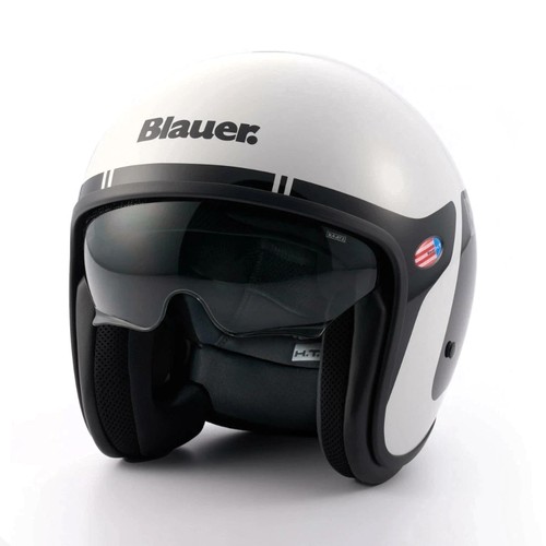 Casco moto jet blauer - casco,