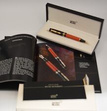 Penna a sfera Montblanc Ernest Hemingway Kuli Ballpoint pen edizione Writers nuova