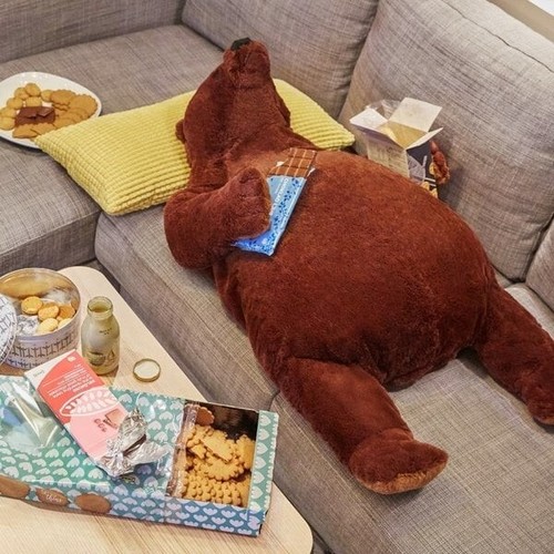Peluche orso ikea - peluche,
