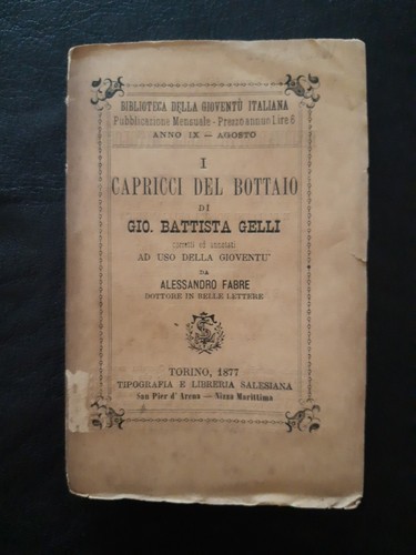 Gelli i capricci del - g.b.,