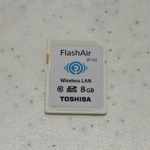 Toshiba flashair 8gb - w-03,