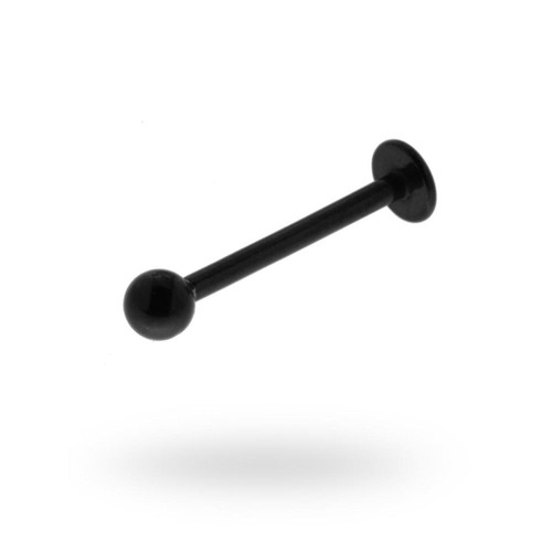 Body piercing labret nero - piercing,