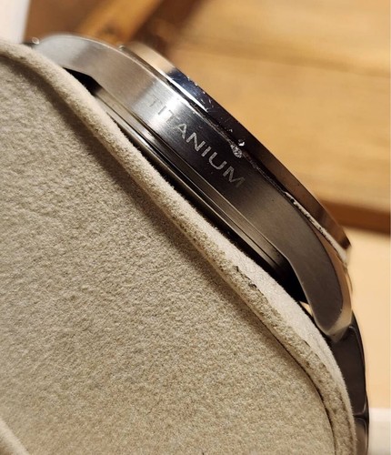 Orologio titanio legno - titanio,