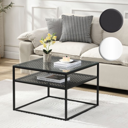 Tavolino finebuy vetro metallo - finebuy,