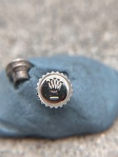 #1665 ORIGINALE ROLEX 24-530-0 CORONA & TUBO CORONA TUBO ACCIAIO OSTRICA 5,3mm G