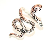 Anello donna serpente argento