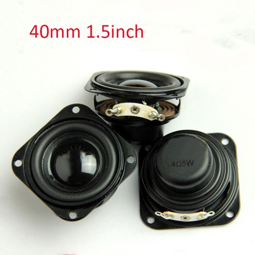 1pcs 40mm inch 4ω - 1.5"inch, 5w