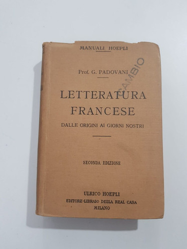 Manuali hoepli letteratura - manuali,