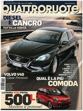 QUATTRORUOTE 682 GIUGIARO BRIVIDO FIAT 500X BMW 640D ADAM mercedes cls 350 AUDI