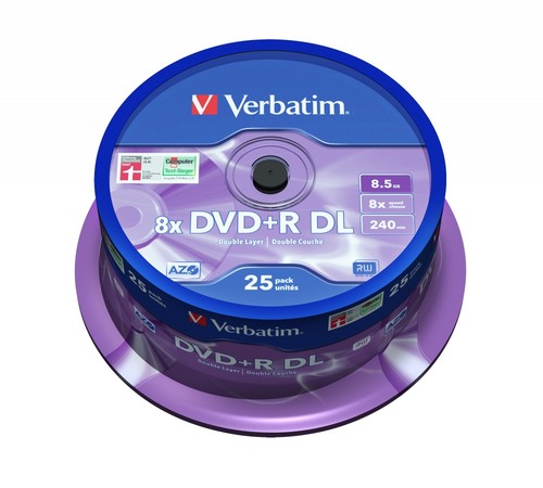 Dvd verbatim matt - dl,