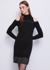Gaudi' Abito In Maglia Nero -