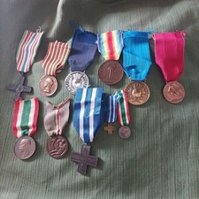 Piccola Collezione Di Medaglie Prima Guerra Mondiale 