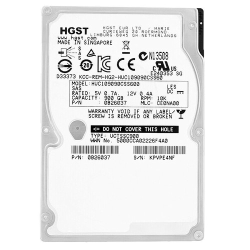 Hgst hitachi huc109090css600 - hgst,