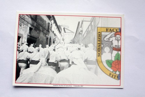 Cartolina commemorativa corteo - cartolina,