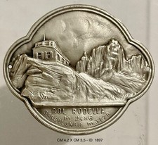 COL RODELLA M.2486 SASSOLUNGO M.3178 DOLOMITI TRENTO DIST. DA BASTONE MONTAGNA