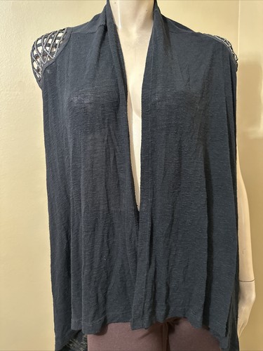 Gilet donna nero poliestere - nero,