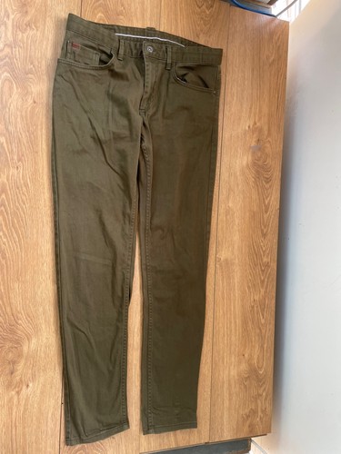 Jeans uomo zara verde oliva - zara,