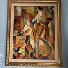 quadro moderno dipinto a mano